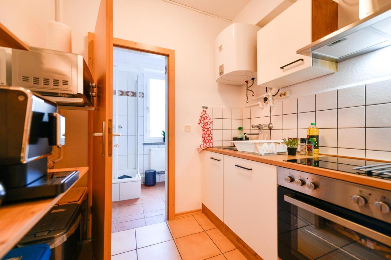 Fuerst-Pueckler-Apartment_Bis 6 Personen_Waschmaschine_Kueche_2X Parkplaetze_Terrasse_Netflix Cottbus Ngoại thất bức ảnh
